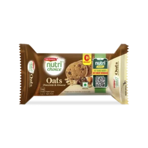 Britannia Nutrichoice Oats Chocolate & Almond Biscuits 75 g Combo