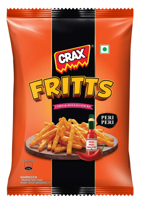 Crax Fritts Peri Peri Corn & Potato Sticks