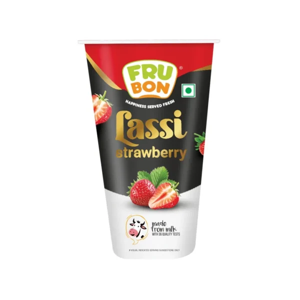 FruBon Strawberry Lassi cup