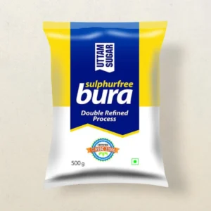 Uttam Double Refined Sulphurfree Bura Sugar 500 g Combo