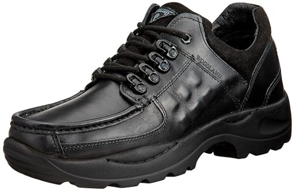 Woodland Men Black Casual Sneakers